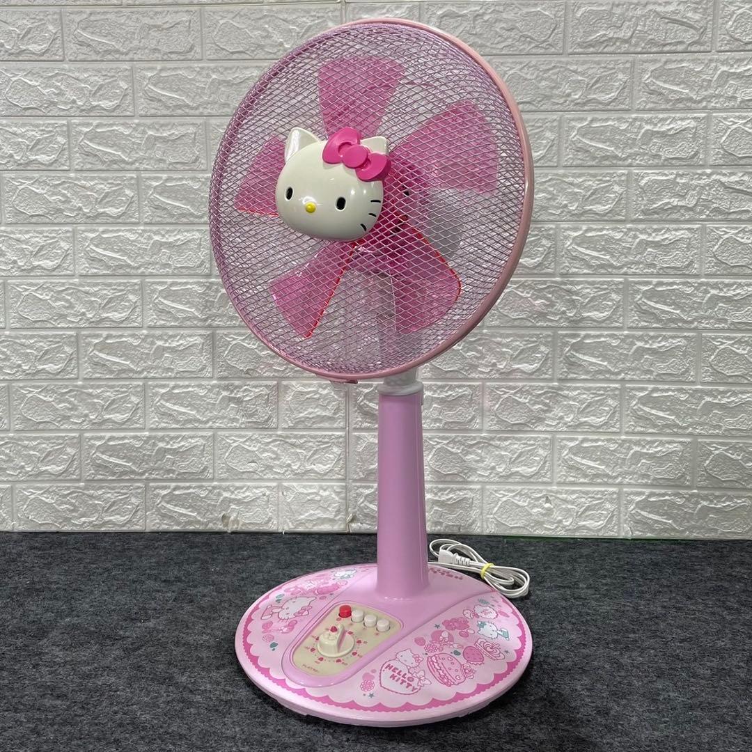 ハローキティ 扇風機 30cm FL-KT301 サンリオ レア d812 - メルカリ