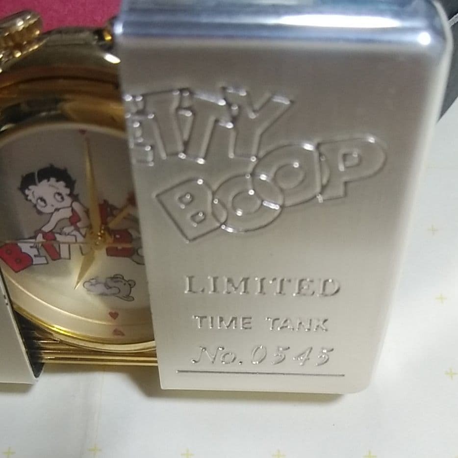 BETTY BOOP ZIPPO CLOCK アラーム付 限定品 ベティちゃん - メルカリ