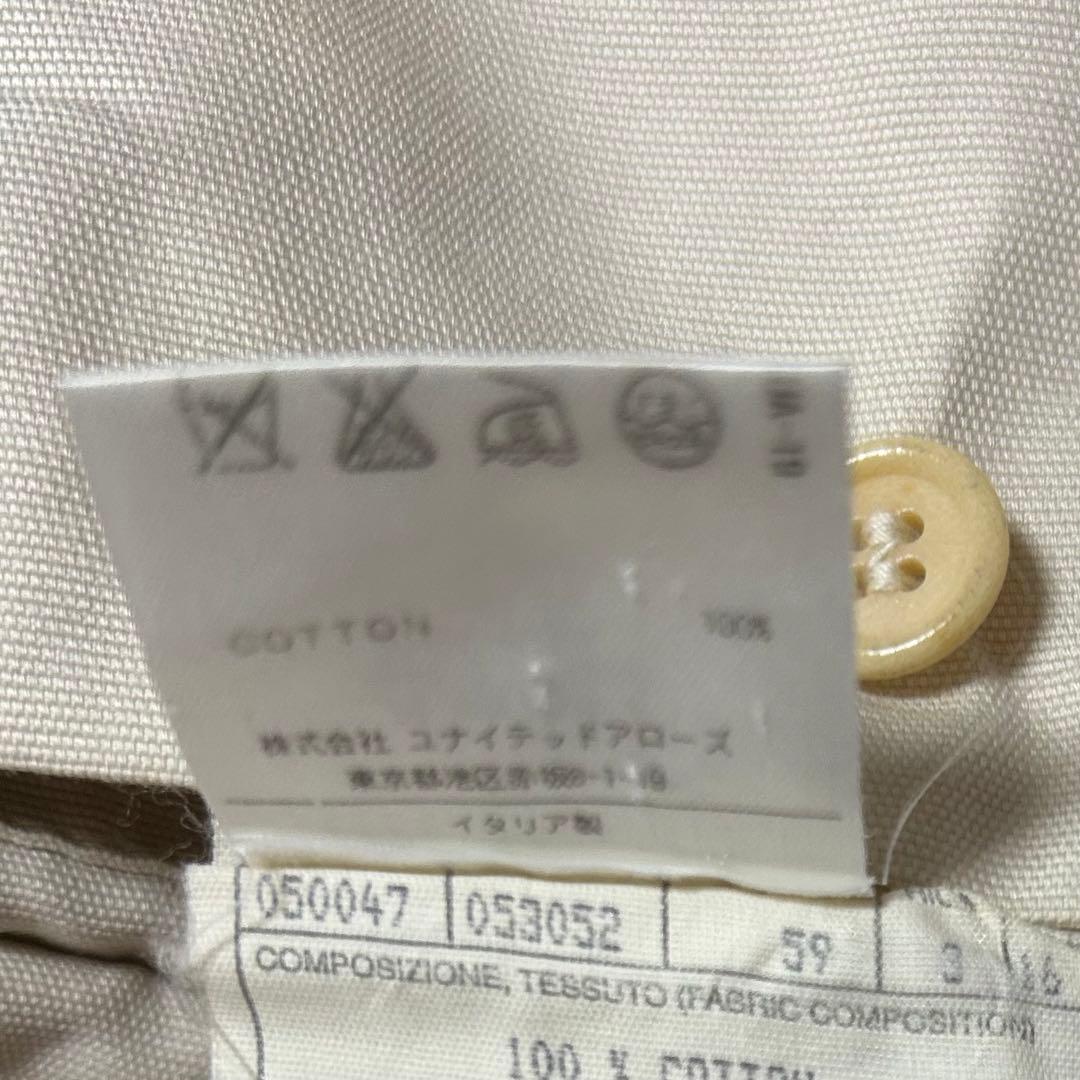 美品 イタリア製】Valstar VALSTARINO コットンベージュ 46 - メルカリ