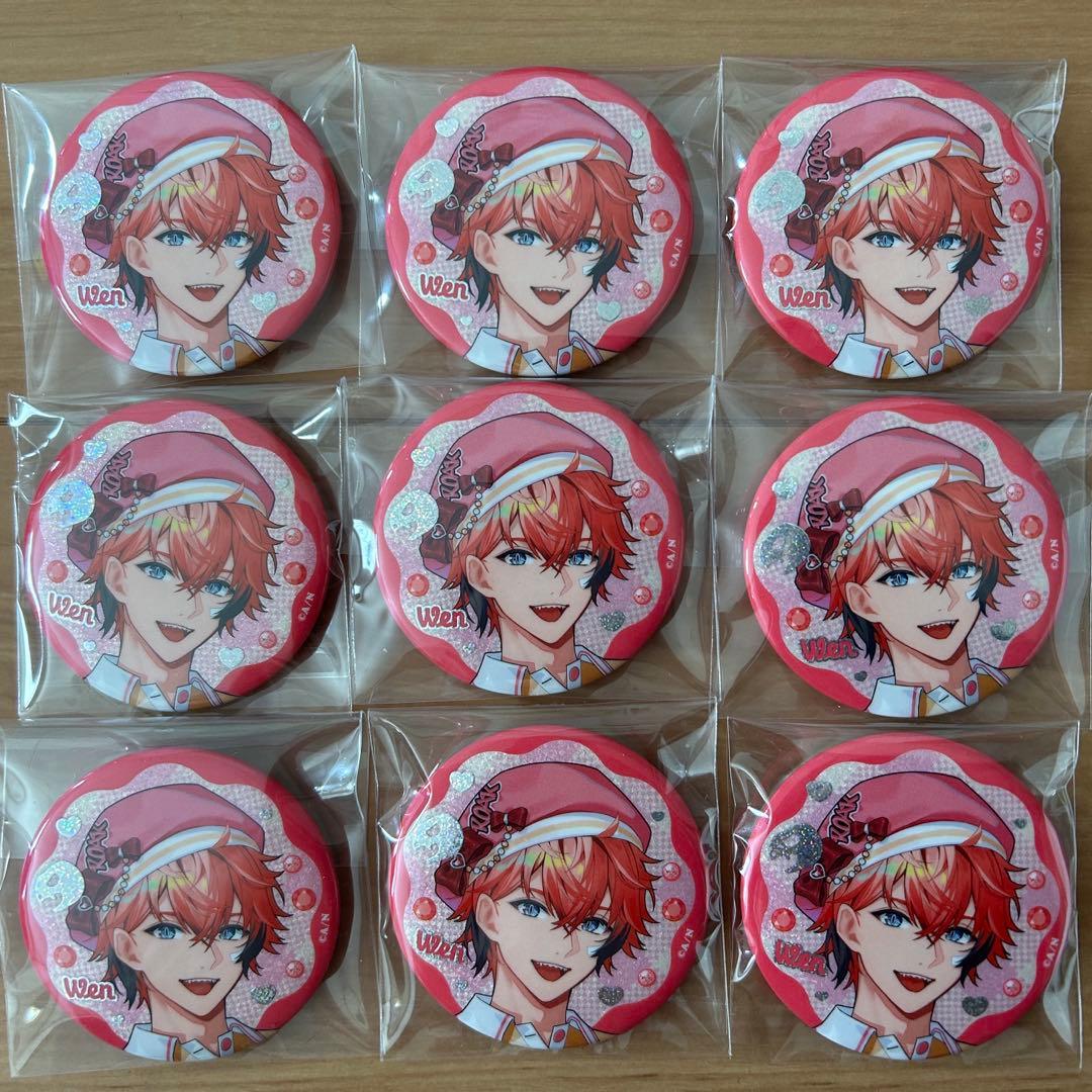 赤城ウェン 缶バッジ ぎゃうるふ ぎゃう - メルカリ