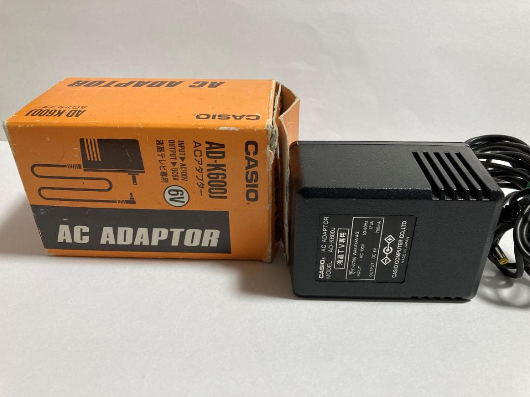 ポケット液晶カラーテレビ CASIO 2.2型 TV-5 （アダプター付き