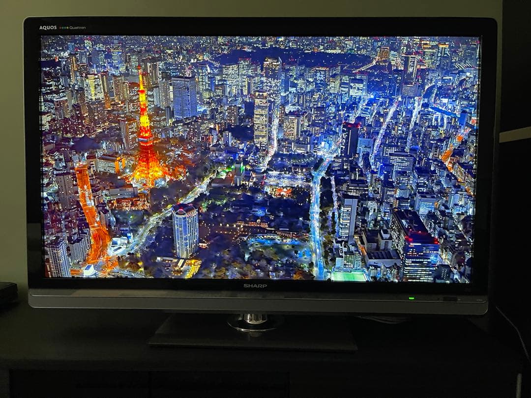 世界の亀山モデル 世界初の4原色最高画質SHARP AQUOS LC-46LX3 - メルカリ