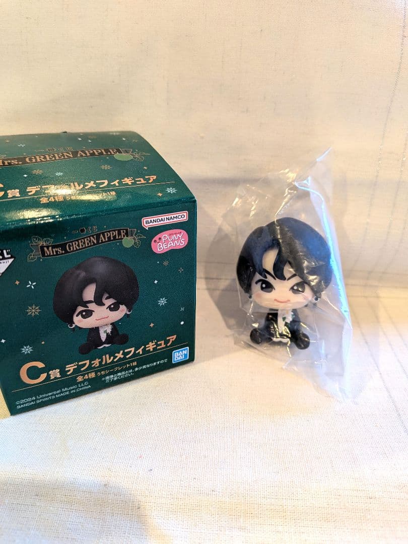 Mrs. GREEN APPLE一番くじ　大森元貴フィギュア　シークレット Mrs. GREEN APPLE 1番くじ C賞 シークレット 大森元貴 縦眉 - メルカリ