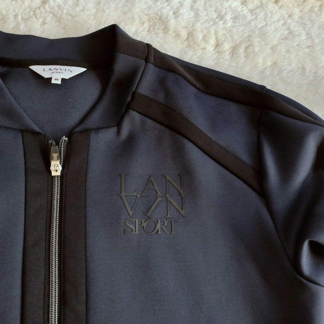 極美品 ランバンスポール 25周年記念 ジップアップカットソー ブルゾン