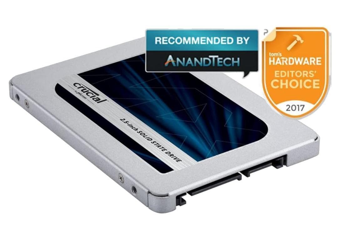 Crucial 3D NAND SATA 2.5インチ SSD 1.0TB