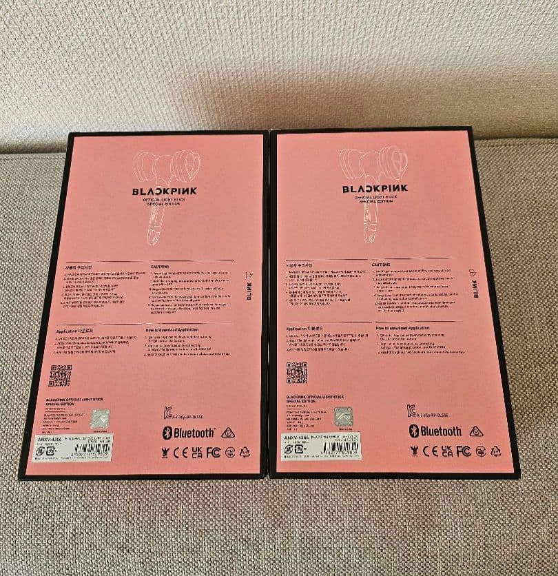 BLACKPINK ペンライト スペシャルエディション 2個セット 電池付き