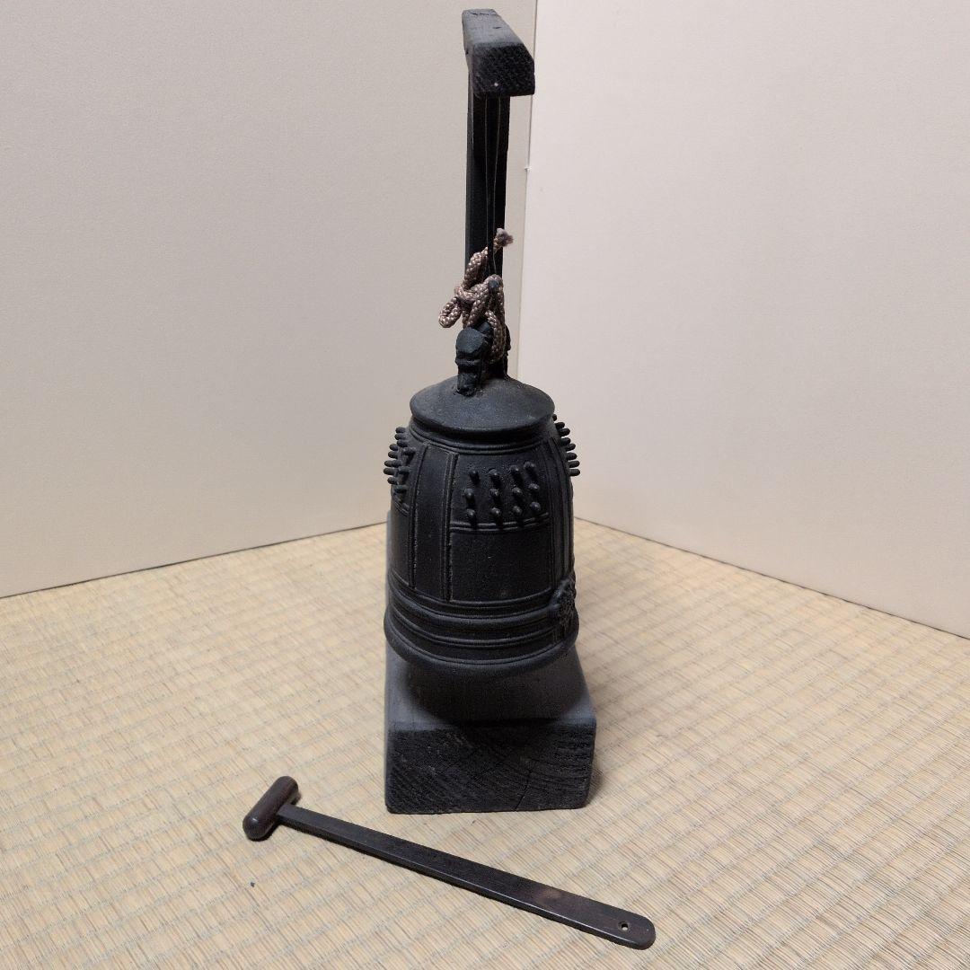 釣鐘 高さ37センチ