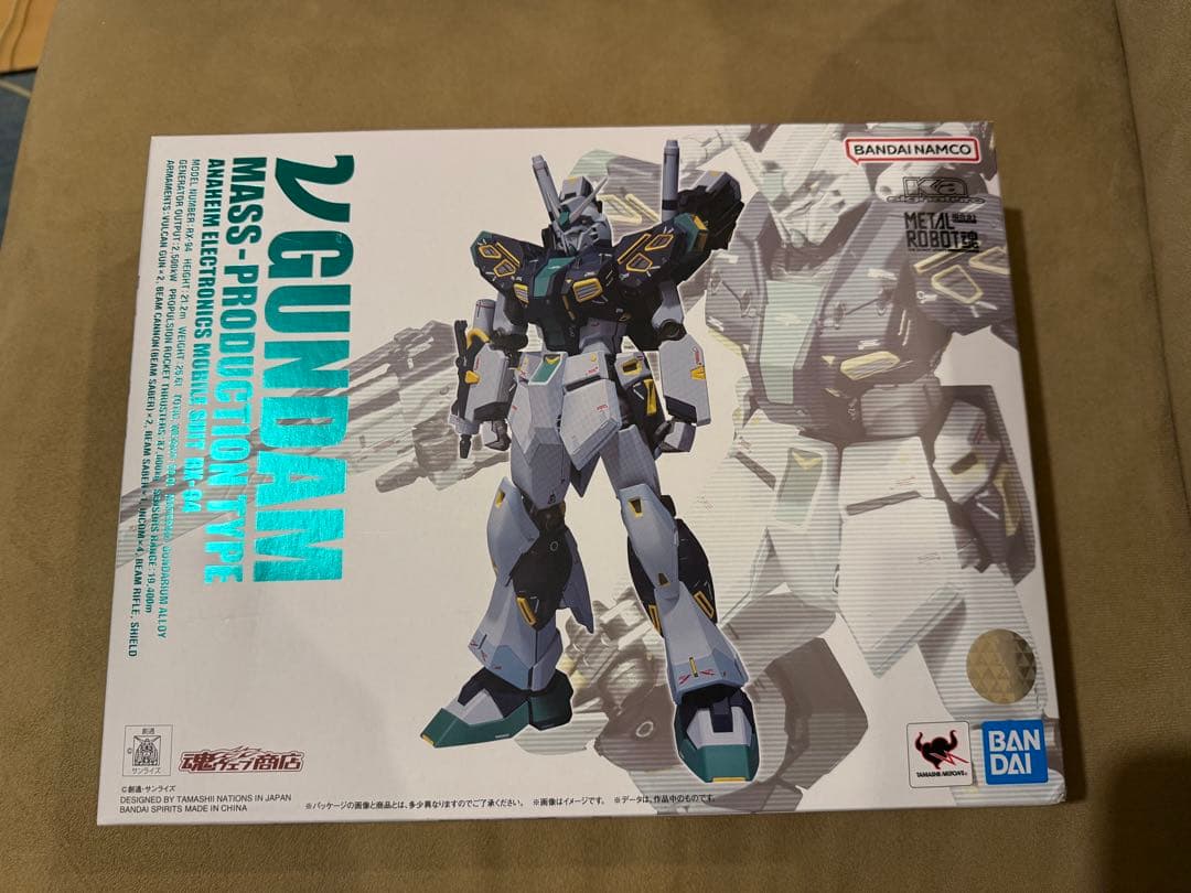 RX-94 量産型νガンダム メタルロボット魂 とろ＋ひまつぶし | METAL ROBOT魂 （Ka signature）[SIDE MS]：量産型