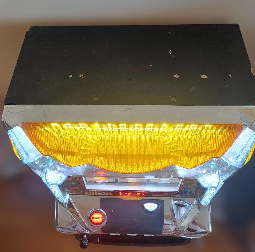 い*お様 【商品説明をお読みください】パチスロ実機　戦国嵐　不要機付き