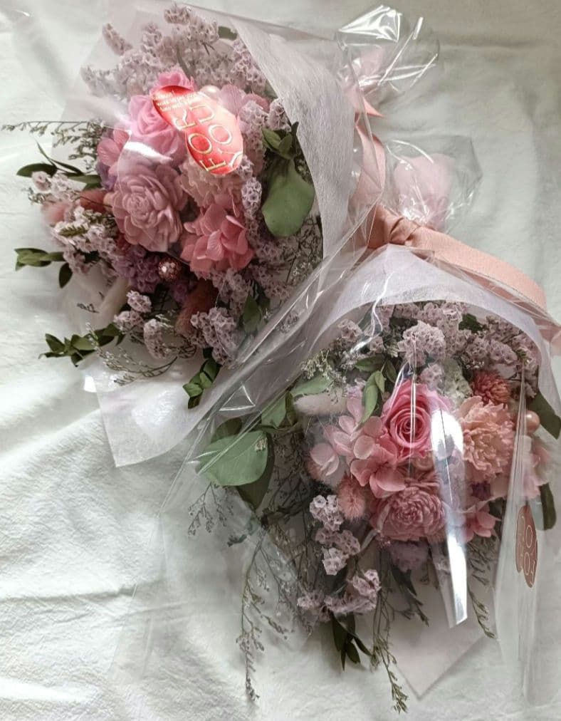 ♡リコ様専用ページ♡ドライフラワーラッピングブーケ❀大きさいろいろ♡