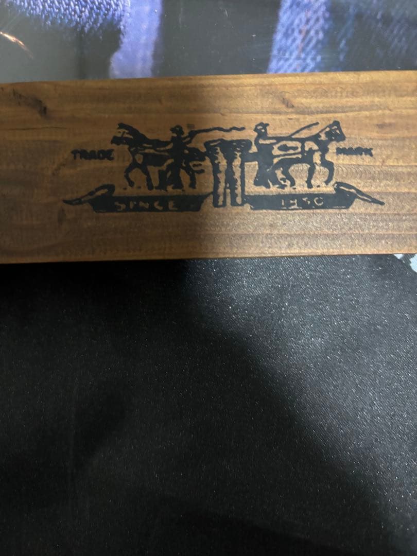 levI's リーバイス　501ジーンズ販促用看板　レア品　正規品