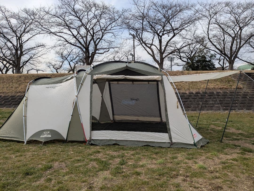 コールマン タフスクリーン2ルームハウス オリーブ/サンド グランド