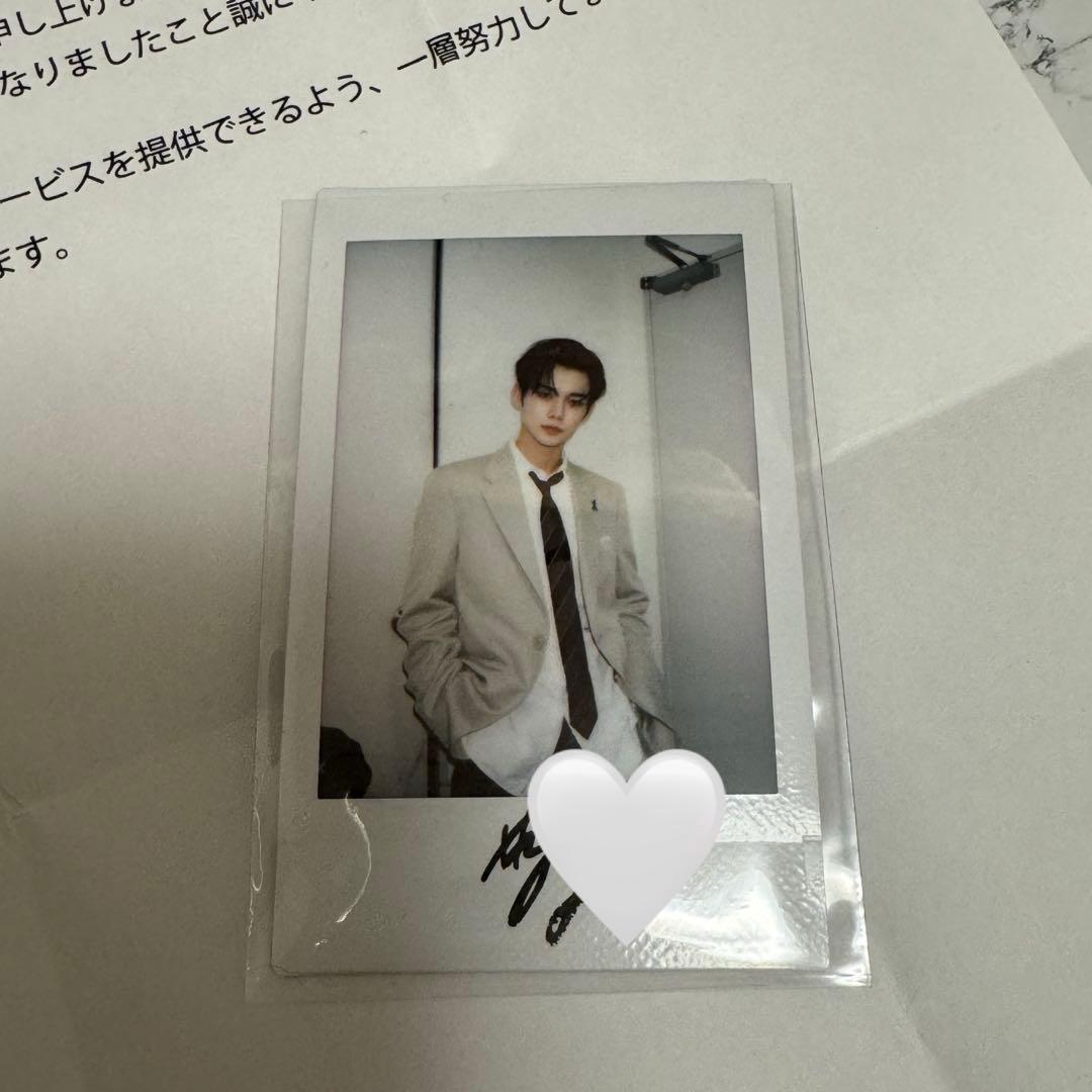 TXT YEONJUN ヨンジュン GDA 直筆サイン入りチェキ トレカ