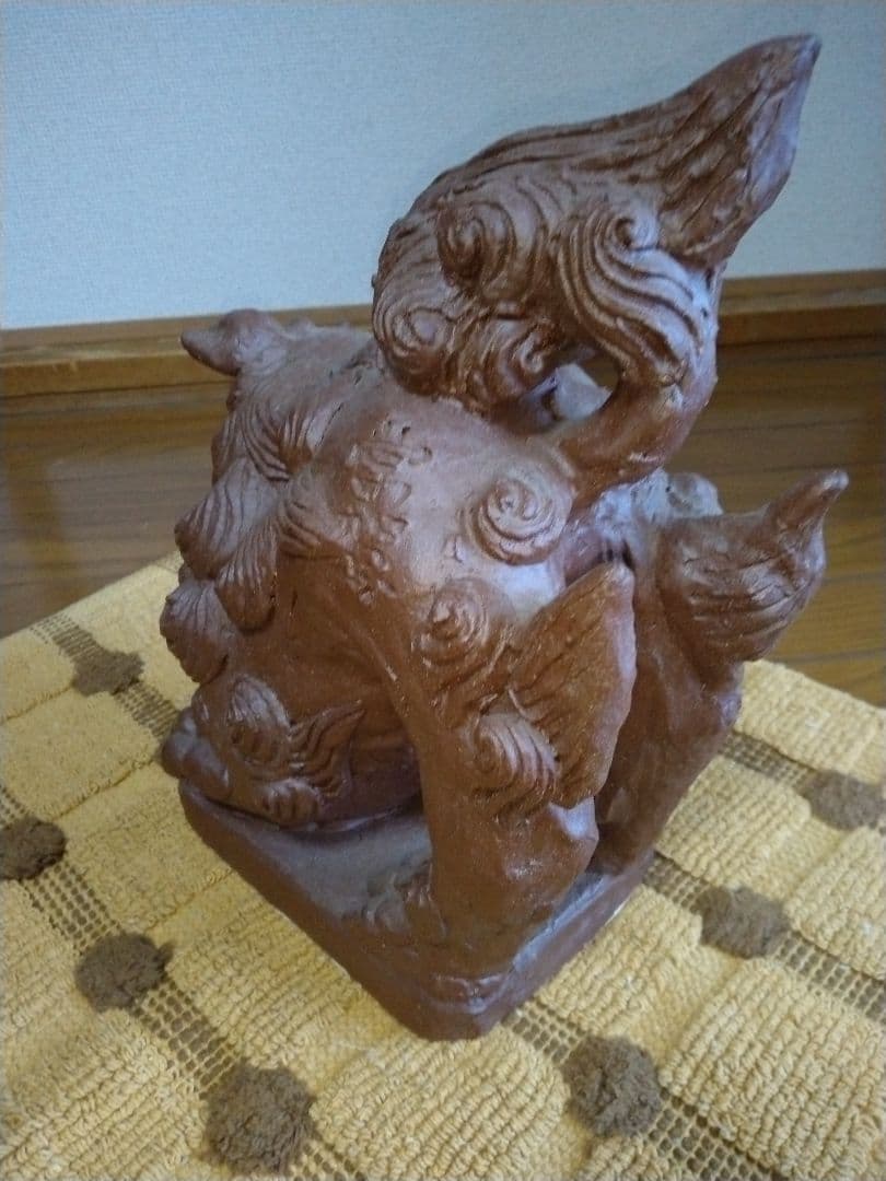 壺屋焼 〔故〕島 常賀氏のシーサー やちむん - メルカリ