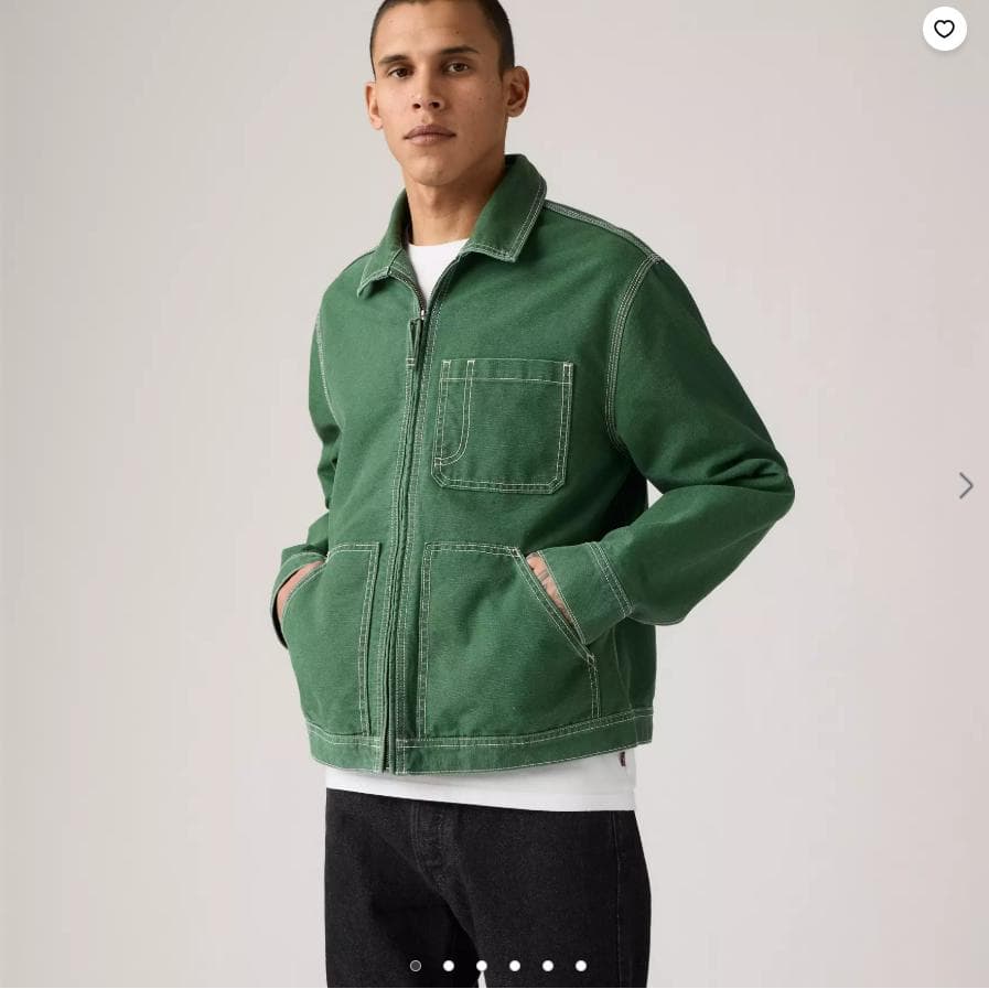 Levi's リーバイス ジップアップ ジャケット 新品未使用品 - メルカリ