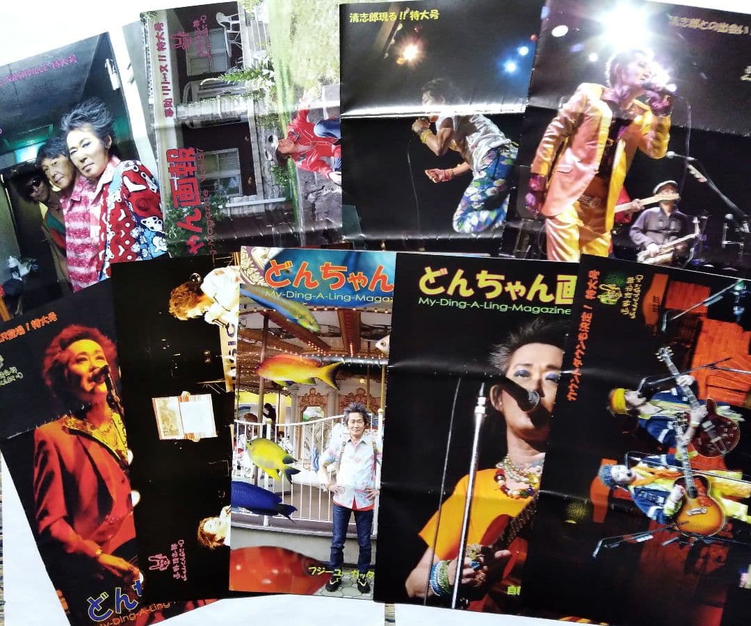 忌野清志郎ふぁんくらぶ会報　どんちゃん画報　71冊 どんちゃん画報です。