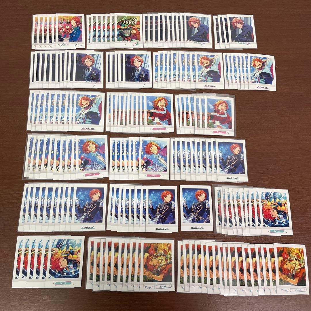 ➀あんスタ 2wink ぱしゃこれ 箔押し ぱしゃっつ 中国 ポトレ 約800点