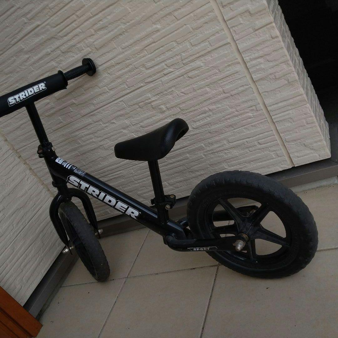 STRIDER 12 SPORT バランスバイク ブラック - メルカリ