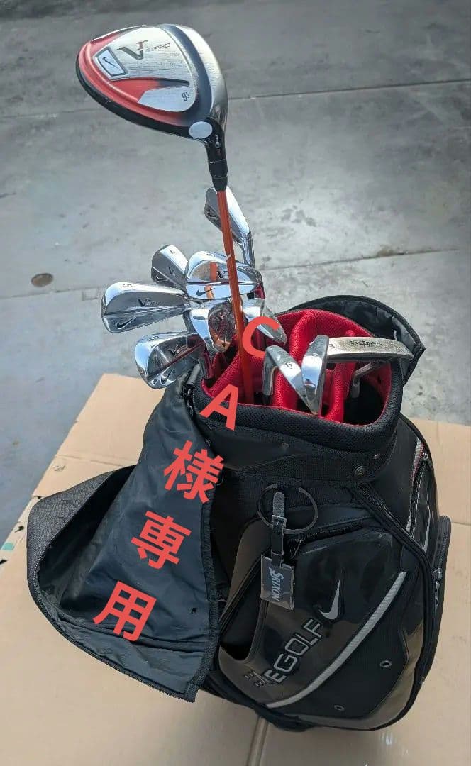 ナイキゴルフクラブセット（ドライバー付き） - メルカリ