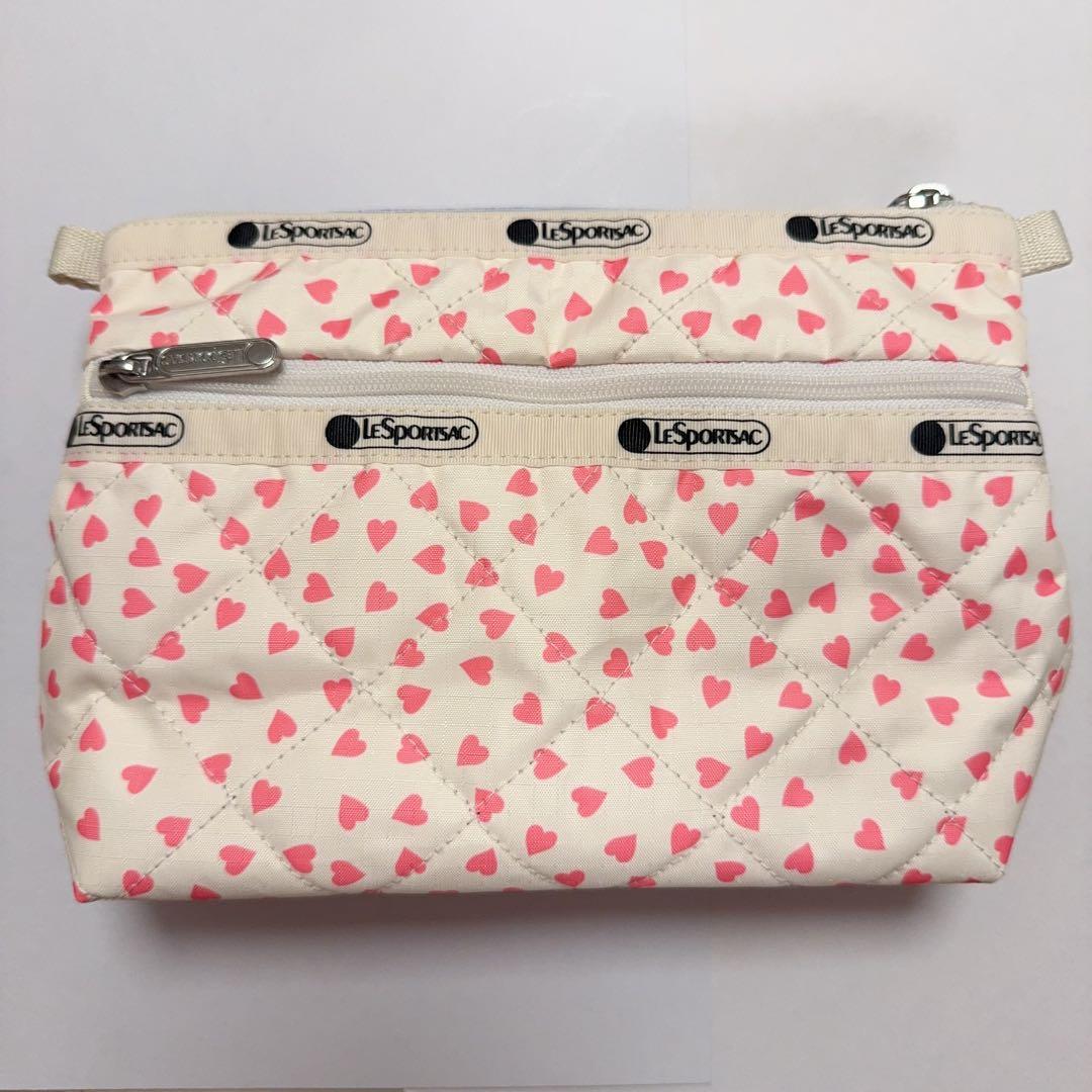 レスポートサック 神崎恵 ハート柄コスメポーチ - メルカリ