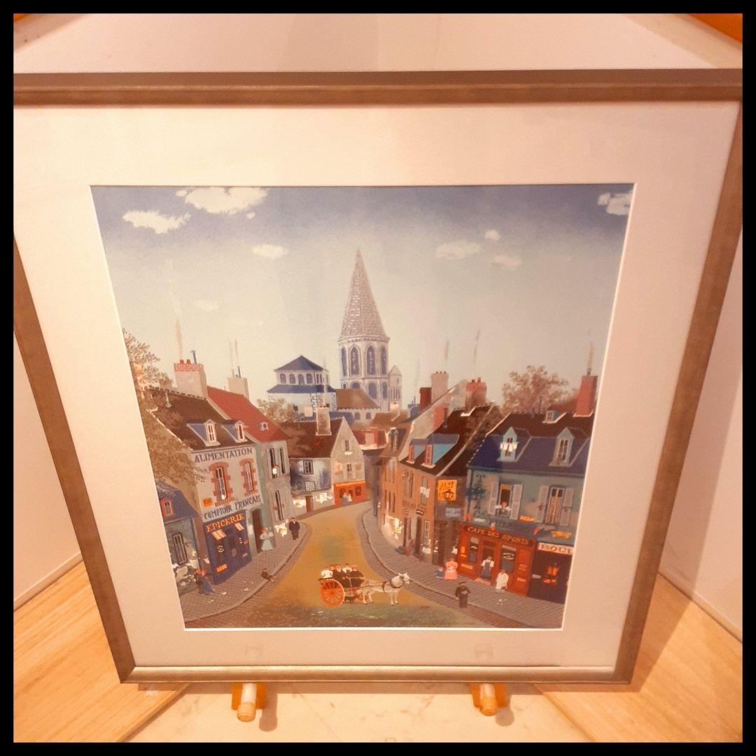 フランス輸入　リトグラフ　MICHEL DELACROIX　ドラクロワ　風景画 Amazon.co.jp: フランス輸入 リトグラフ MICHEL DELACROIX ドラクロワ