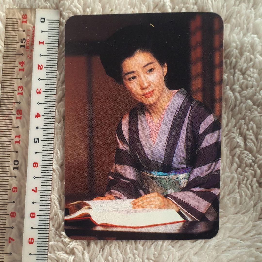 値下げ❗ 吉永小百合 しおりカレンダー 1986年 - メルカリ