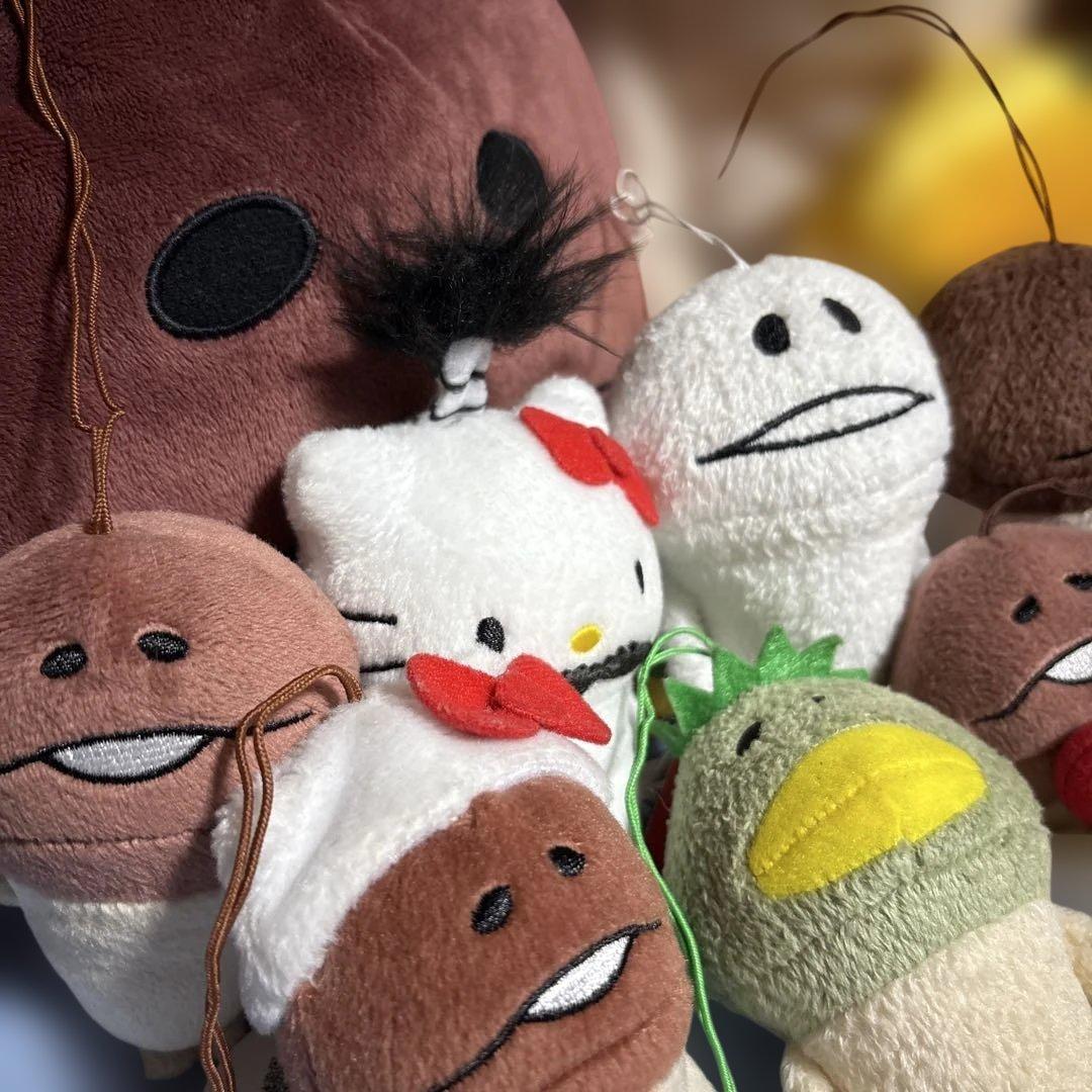 おさわり探偵なめこ栽培キット　大きなぬいぐるみ　ミニマスコット　大量　まとめ