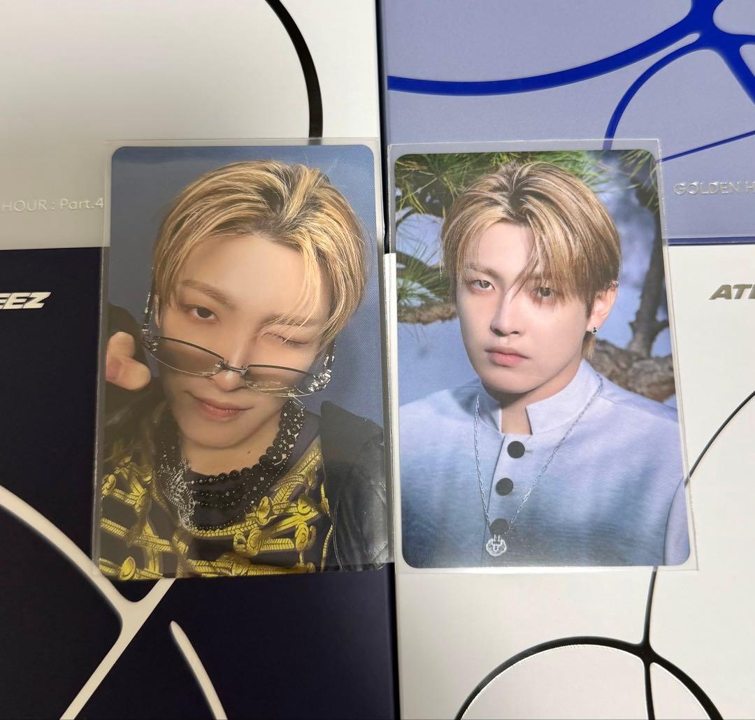 ATEEZ 「GOLDENHOUR : Part.4」 トレカ ホンジュン - メルカリ