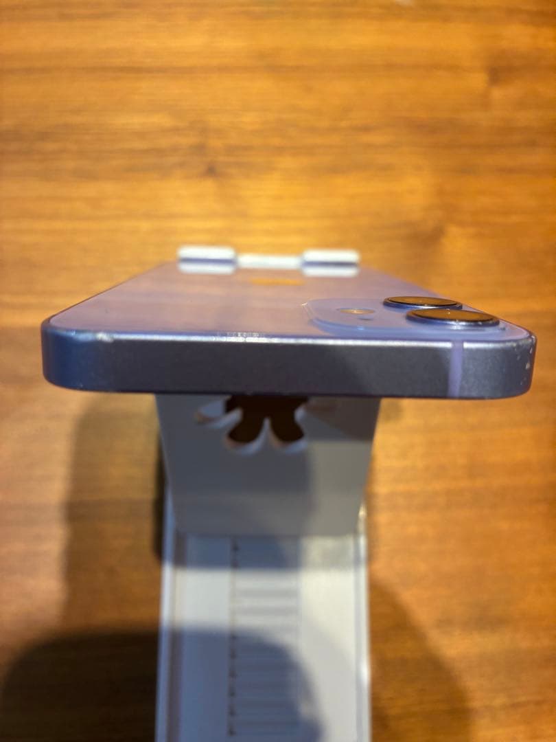 iPhone 12 mini 256GB パープル 背面割れ SIMフリー - メルカリ