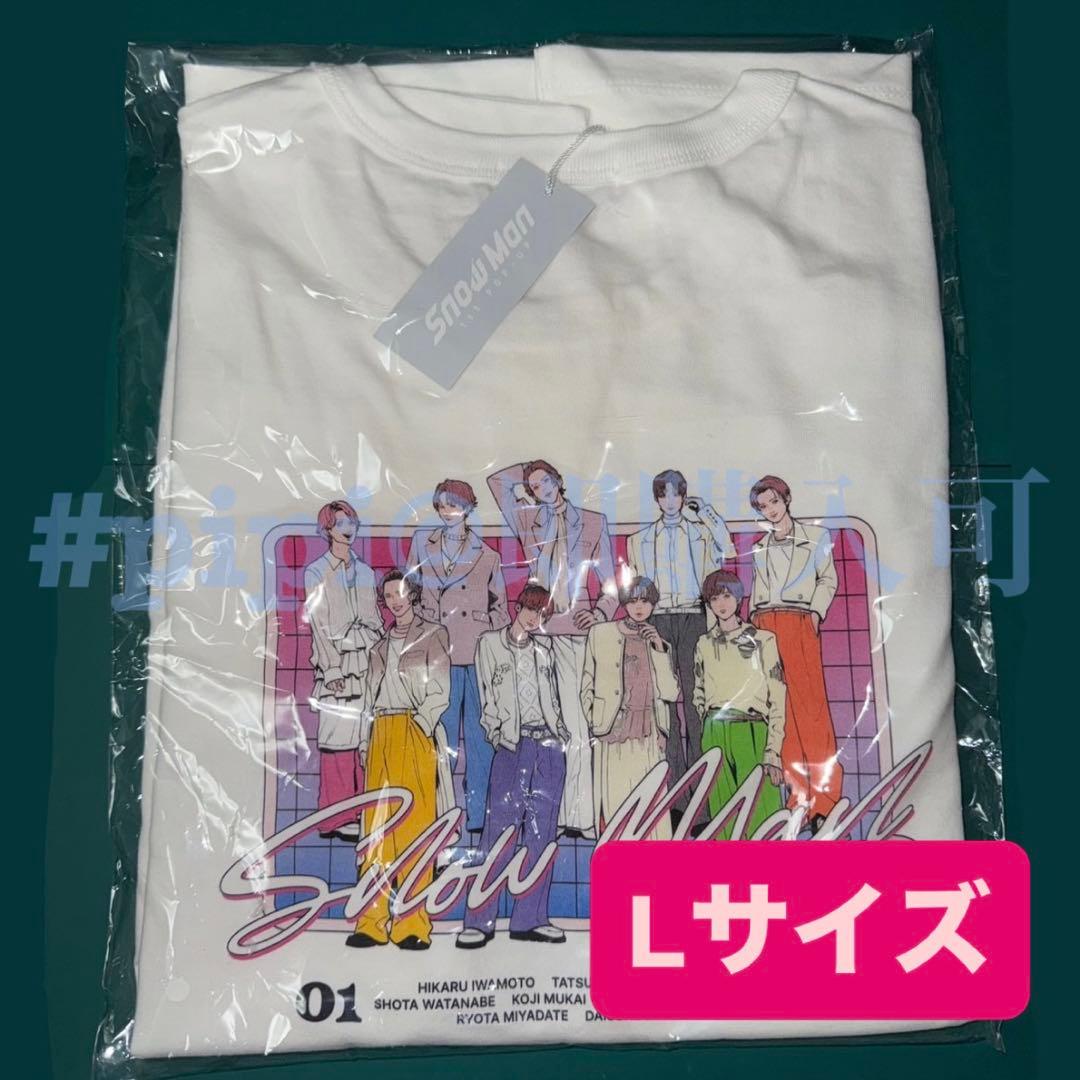 L】SnowMan 韓国 ポップアップ NAKAKI PANTZ Tシャツ