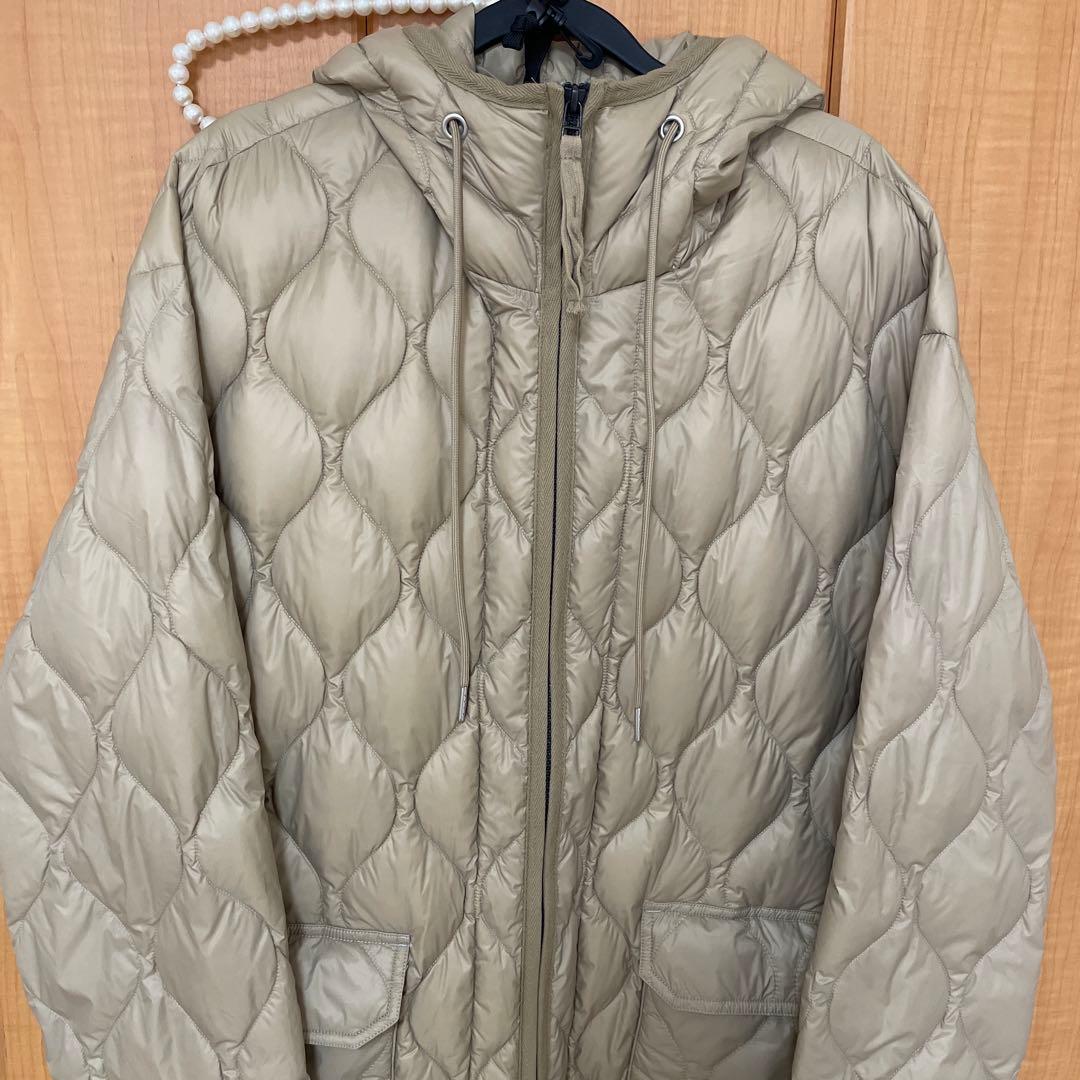 TAION × FREAK'S別注フードミドル丈ソフトダウンコート 本日のみ