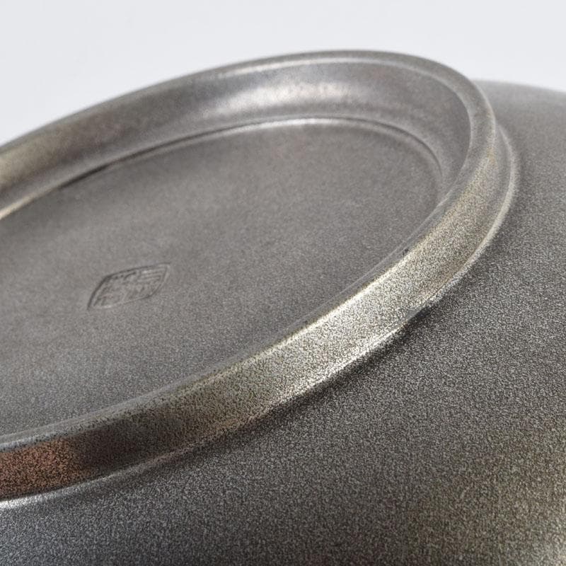 茶道具 古錫 三越製 花草文 菓子器 菓子鉢 時代箱付 V 9135 - メルカリ