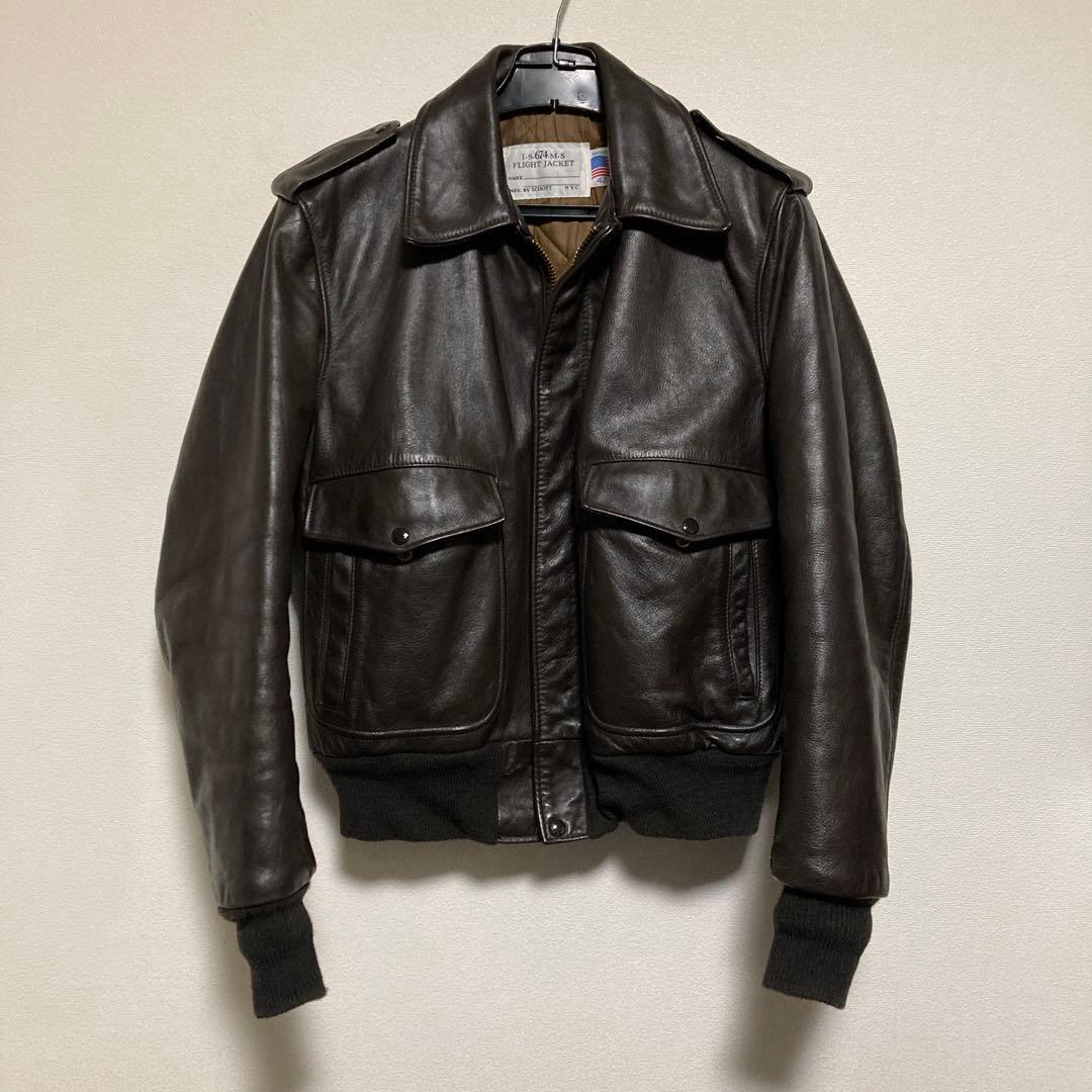 schott ショット　a2タイプジャケット 30年モノ】Schott A2フライトジャケットの魅力と経年変化の実態