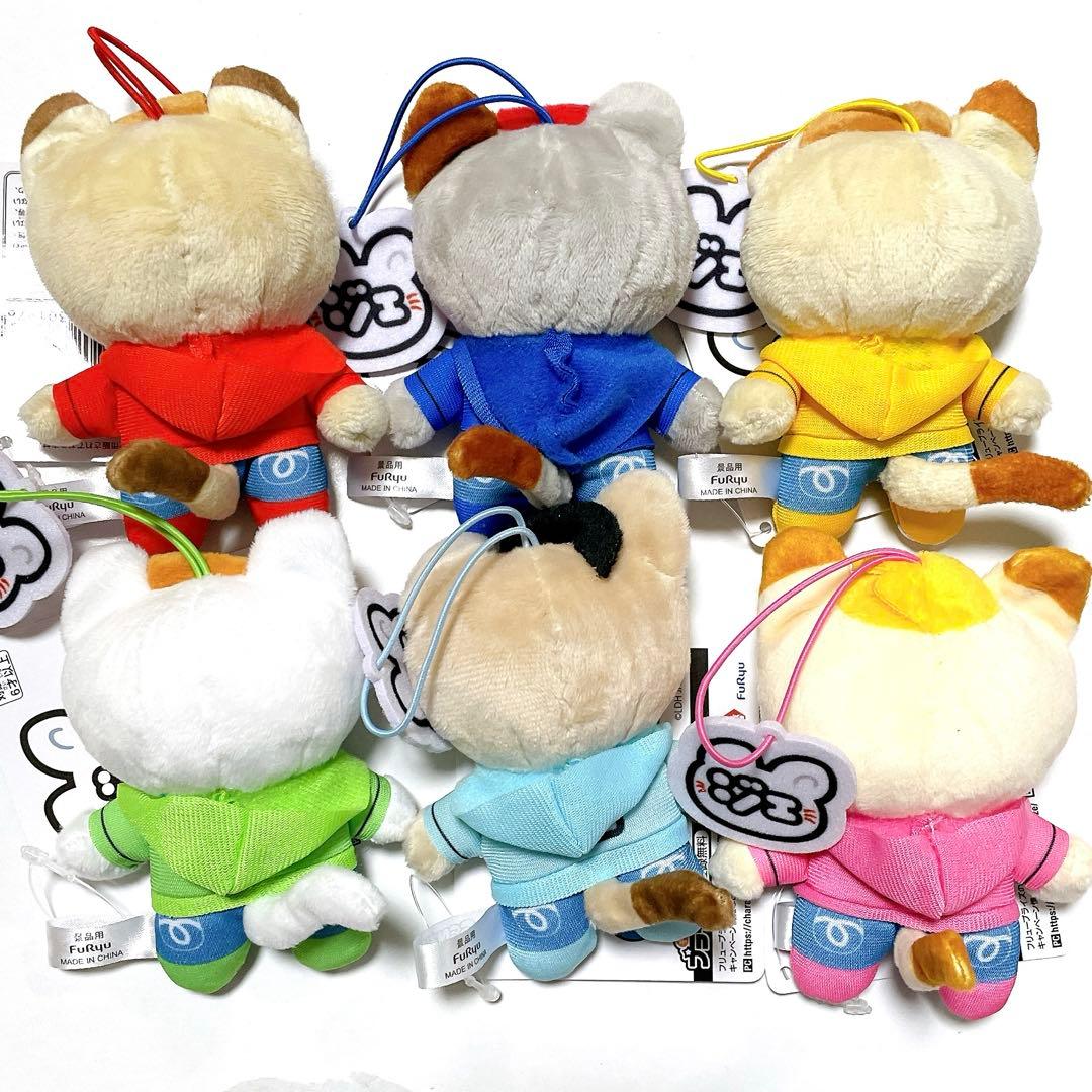 新品 ジェ猫 マスコット 全種セット 6個 コンプ