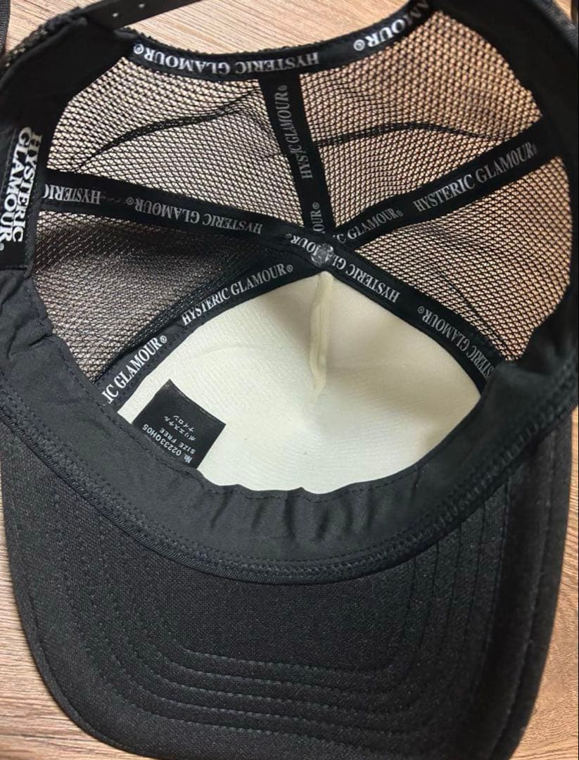 新品 -ヒステリックグラマー　メッシュキャップ-GUITAR GIRL