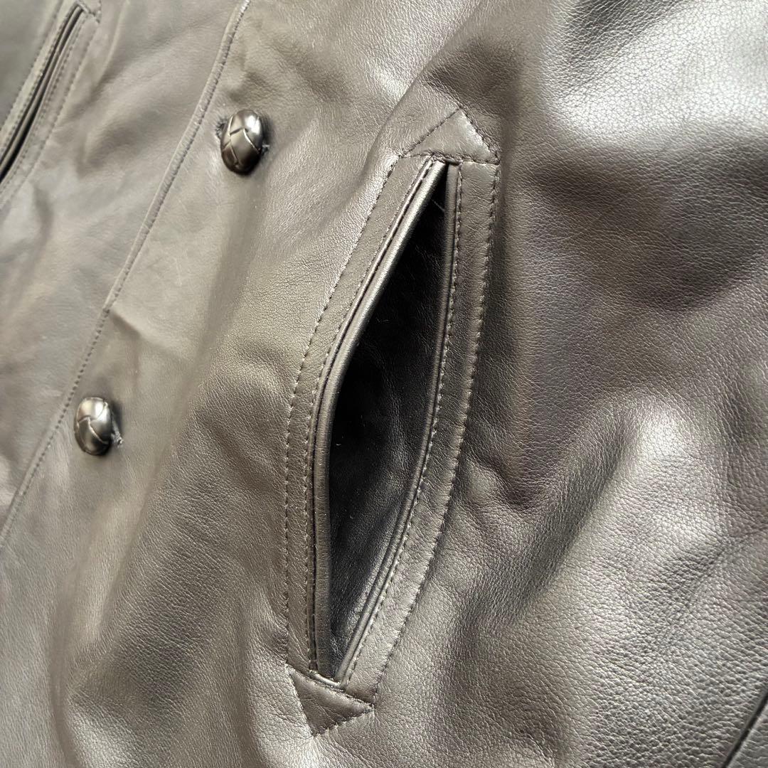 Provincetown Players ネペンテス レザーカーコート【USA製 - メルカリ