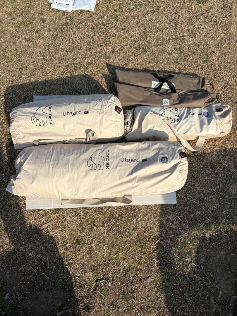 ②ノルディスク　ウトガルド+カーリ20フルセット ノルディスク【ウトガルド＋ZIF】&カーリ20連結で快適キャンプ