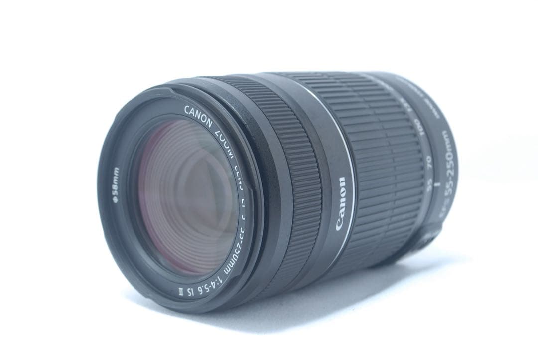 新品級☘️Canon EF-S 55-250mm IS II 純正望遠 手振れ補正 - メルカリ