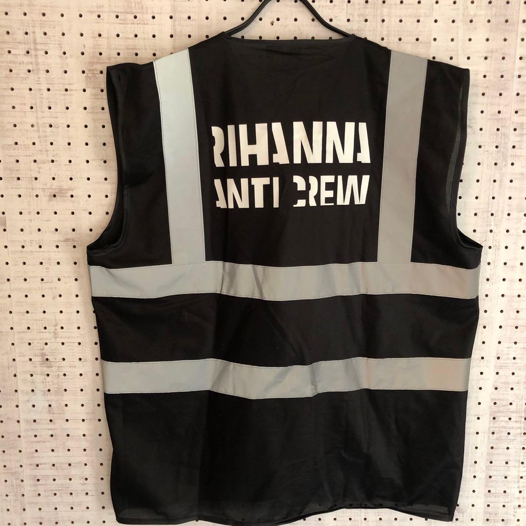 非売品　Rihanna ANTI CREW ブラックベスト