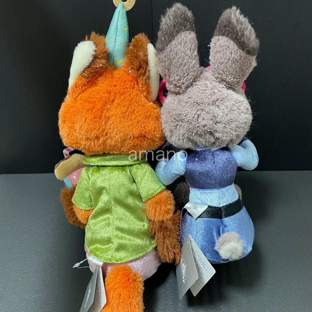 ディズニーストア ニック ジュディ ぬいぐるみ