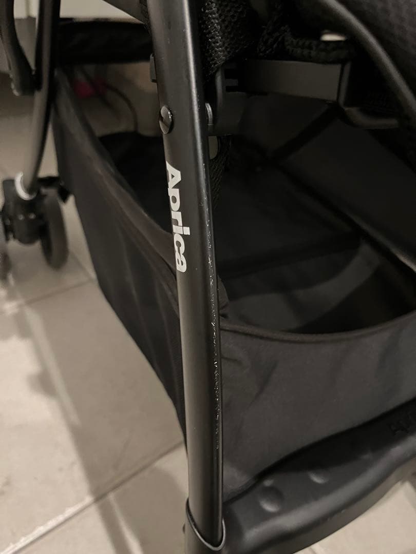 美品アップリカ︎ラクーナクッションAE グレー Aprica ラクーナ