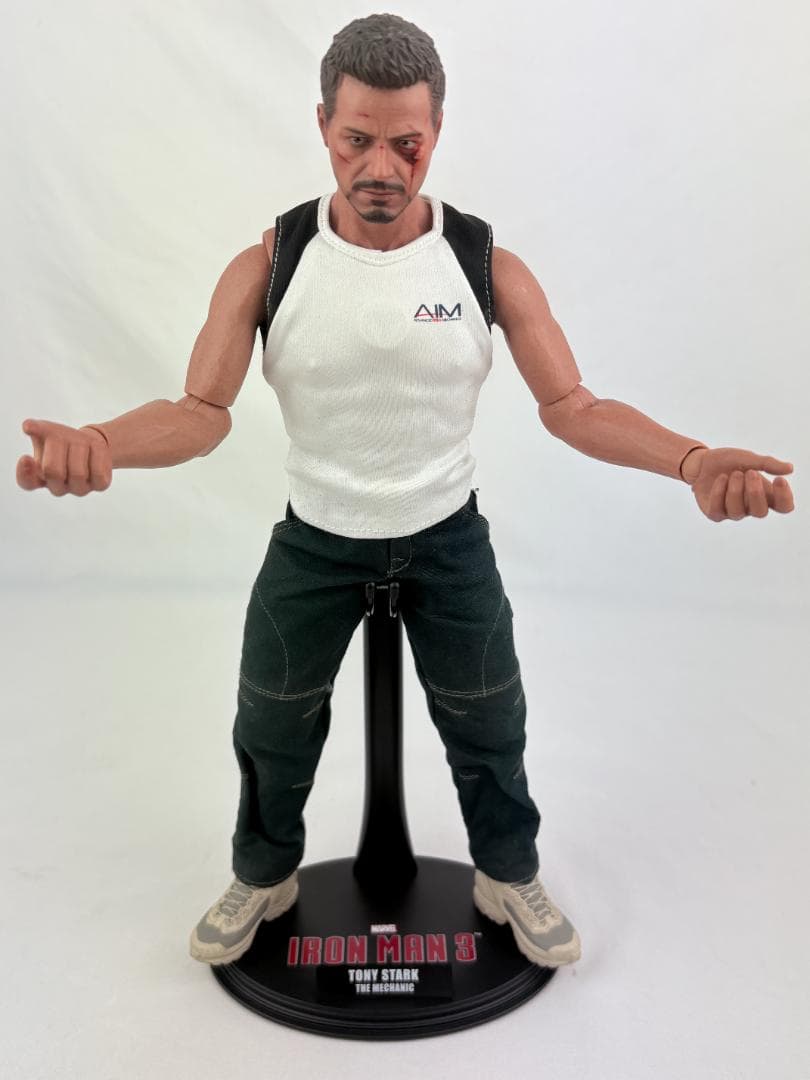 ホットトイズ　アイアンマン3 トニースターク　マンダリン邸襲撃版