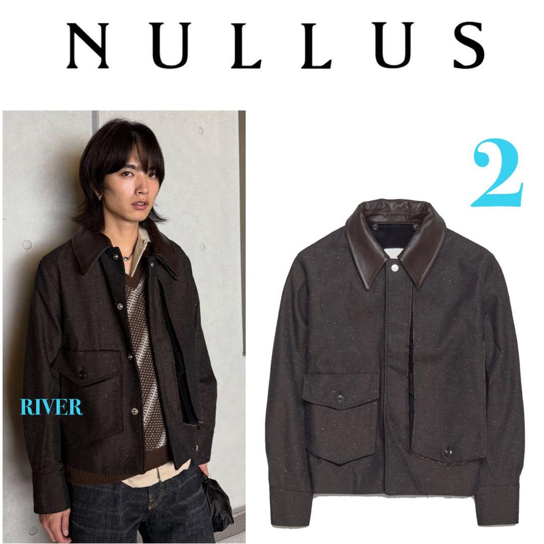 NULLUS】25AW PEELED OFF JACKET IN BROWN - メルカリ