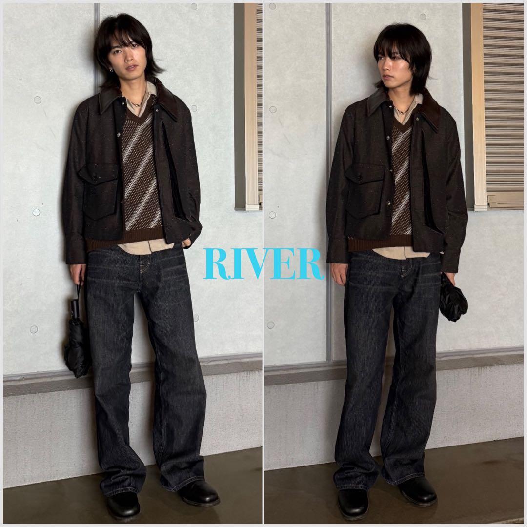 NULLUS】25AW PEELED OFF JACKET IN BROWN - メルカリ