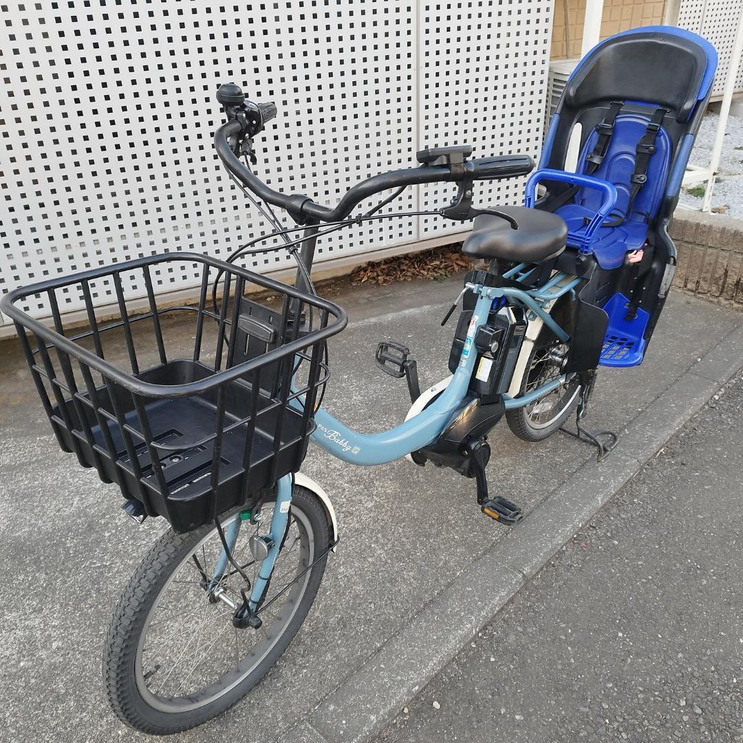 美品 PAS Babby un SP 15.4Ah ヤマハ 電動自転車 バビー