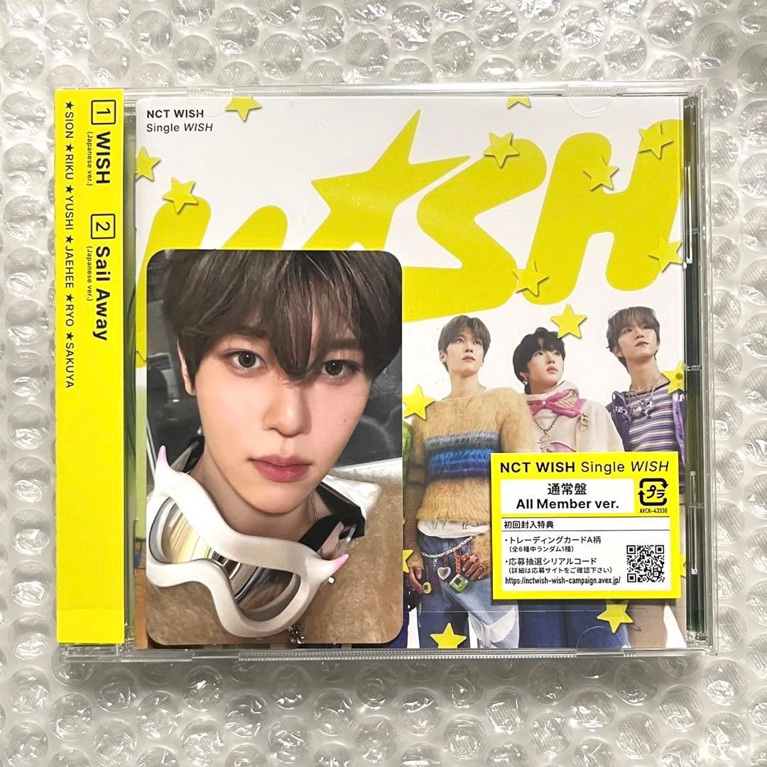 nct wish シオン トレカ CD 通常盤 a シングル セット - メルカリ