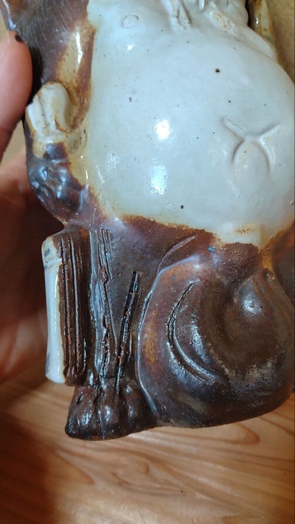 信楽焼 たぬき ヴィンテージ 年代物 骨董品 - メルカリ