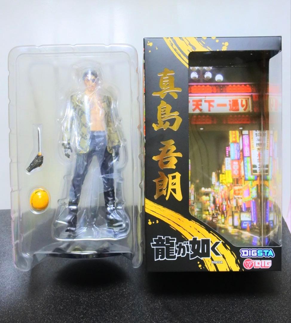 龍が如く DIGSTA フィギュア 真島吾朗 ミニ屏風付き