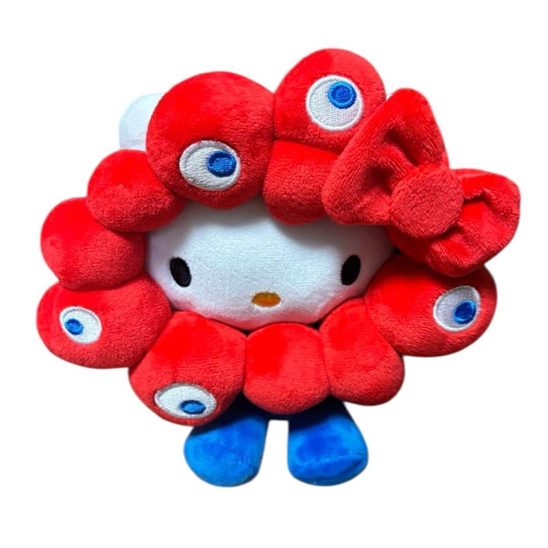 ミャクミャクハローキティぬいぐるみMサイズ 大阪関西万博2025限定公式