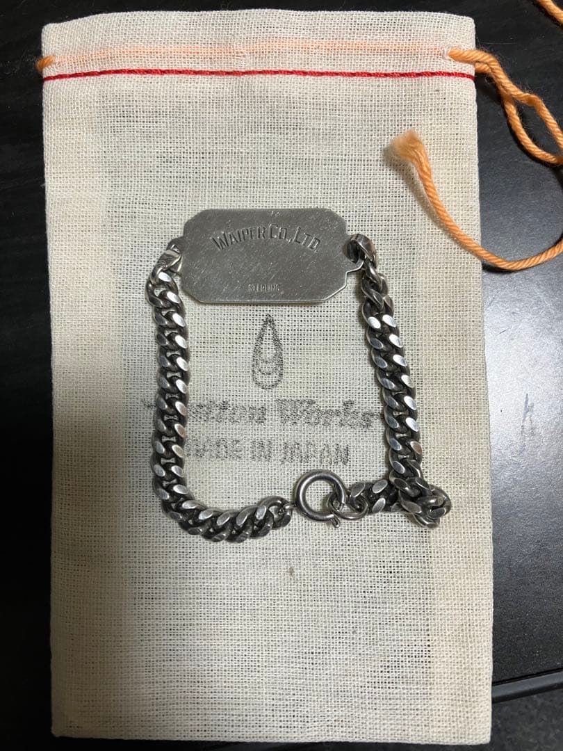 BUTTON WORKS WAIPER 別注 IDブレスレット